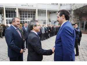 Çalışma Ve Sosyal Güvenlik Bakanı Faruk Çelik Artvin’de