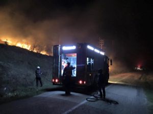Bursada Yürekleri Ağızlara Getiren Yangın (2)