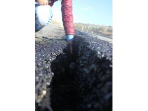 Çanakkale - İzmir Yolu Çöktü