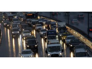 İstanbul’da Yağmur Trafiği