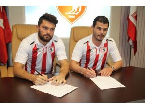 Samsunspor’da Çifte İmza