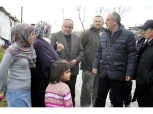 Yıkılan Seraları Gezdi