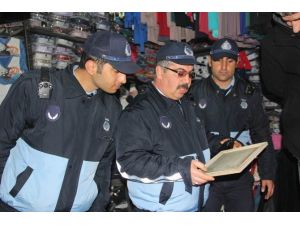 Zabıta Ekibinden Yaka Kameralı Denetim