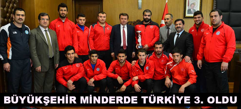 Büyükşehir Minderde Türkiye 3. Oldu