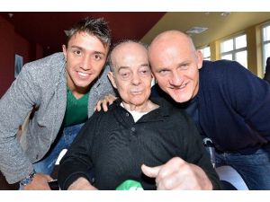 Muslera Ve Taffarel’den ‘Efsane’ye Ziyaret