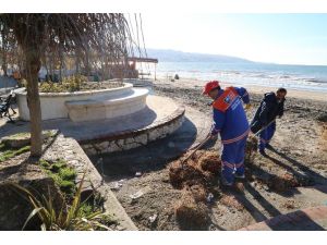 Lodosun Bıraktığı 400 Ton Atık Temizlendi
