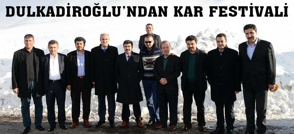 Dulkadiroğlu’ndan Kar Festivali