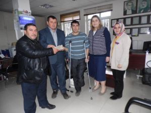 İş Kazasında Ayağını Kaybeden Çiftçiye Sigortadan 38 Bin Lira Destek