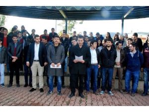 Mkü Öğrencileri Katlamalı Harç Sistemini Protesto Etti