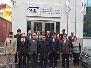Yeni Atanan Merkez Müdürlerine Ziyaret