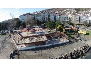 Ordu’da Kıyılar Kurtarılıyor
