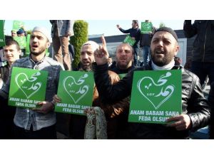Hz. Peygamber’e Hakaret Samsun’da Protesto Edildi