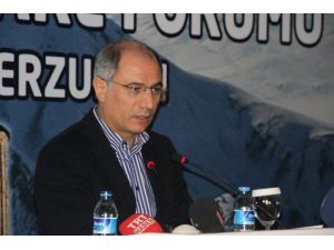 Erzurum’da İstişare Toplantısına Katıldı