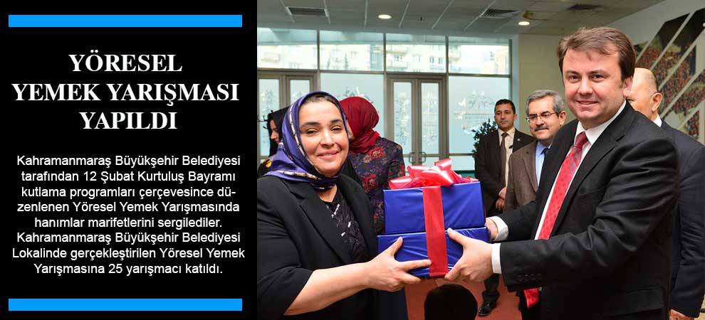 Yöresel Yemek Yarışması Yapıldı