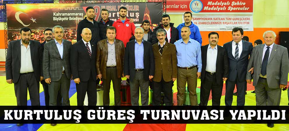 Kurtuluş Güreş Turnuvası Yapıldı