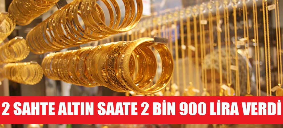 2 Sahte Altın Saate 2 Bin 900 Lira Verdi