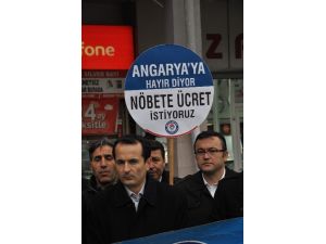Balıkesir’de Eğitimcilerden Nöbet Ve Ek Ders Eylemi