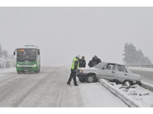 Bolu Dağı’nda Kar Çilesi