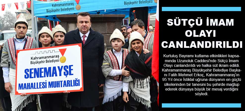 Sütçü İmam Olayı Canlandırıldı