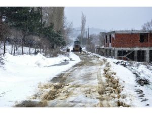 Kar Yağışı Kazdağları’nda Hayatı Olumsuz Etkiliyor