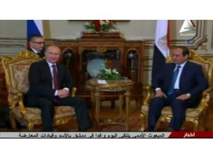 Putin İle Sisi Kapalı Kapılar Ardında Görüştü