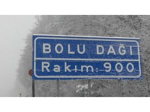 Bolu Dağı’nda Kar Etkili Oluyor