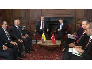 Mevkidaşıyla Heyetler Arası Görüşme Yaptı