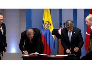 Erdoğan Ve Santos İkili Anlaşmaları İmzaladı