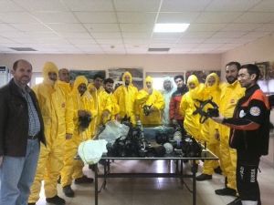 İhh Arama Kurtarma Ekibine Kbrn Eğitimi