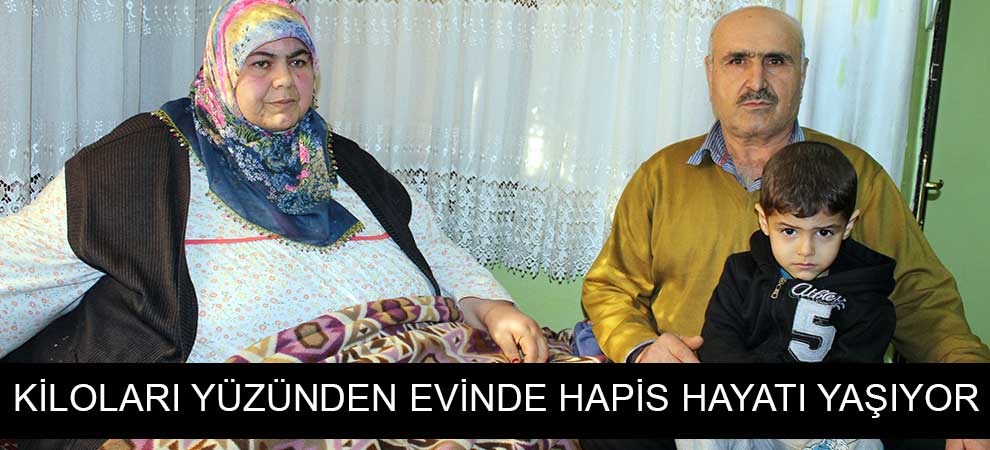Kiloları Yüzünden Evinde Hapis Hayatı Yaşıyor  