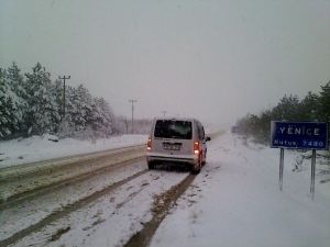 Yenice’de Kar Tatili Uzatıldı