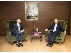 Bakan Kılıç, Almanya Devlet Bakanı Roth’u Kabul Etti