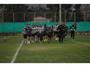 Giresunspor, Bucaspor Maçı Hazırlıklarına Devam Ediyor