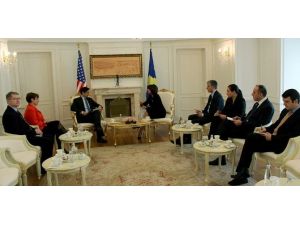 Kosova Cumhurbaşkanı Jahjaga, Abd Dışişleri Bakan Yardımcısı Vekili İle Görüştü