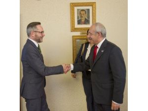 Alman Bakan Roth, Kılıçdaroğlu’nu Ziyaret Etti