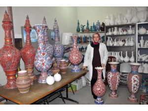 Sorgun’da Yapılan Çiniler Çin’e İhraç Edilecek