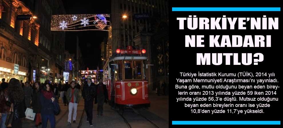 Türkiye’nin Ne Kadarı Mutlu?