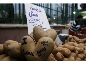 (Özel Haber) Patates Aşka Geldi, Kalbe Büründü