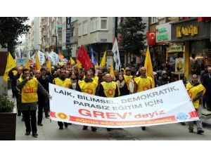 Eğitim-sen’den İş Bırakma Eylemi