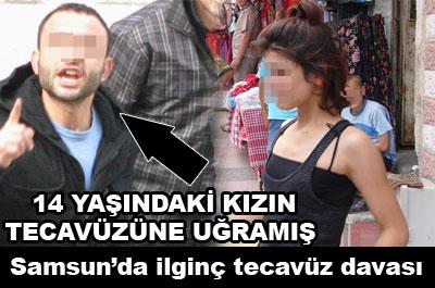 14 yaşındaki kızın tecavüzüne uğramış 