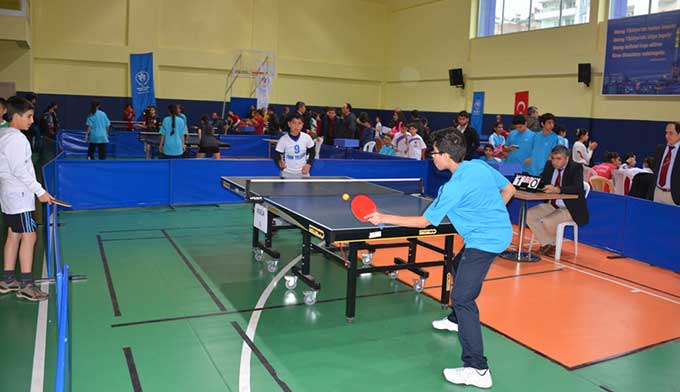 Masa Tenisi Yıldızlar İl Birinciliği Müsabakaları Başladı