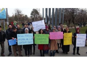 Öğrenciler Haziran Ayı Atamalarının Nisan Ayına Çekilmesine Tepki Gösterdi
