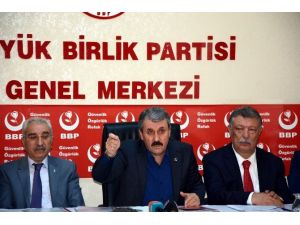 Bbp Genel Başkanı Destici, Özgecan’ın Katillerine İdam İstedi