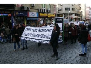 Trabzon’da Kadınlar Özgecan İçin Yürüdü