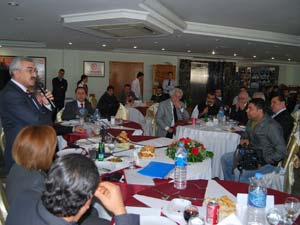 Yılmaz ve Üst Düzey Yöneticiler Adıyaman Basınıyla