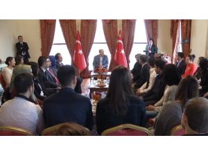 Gurbetçi Gençler Erdoğan’ın Konuğu Oldu