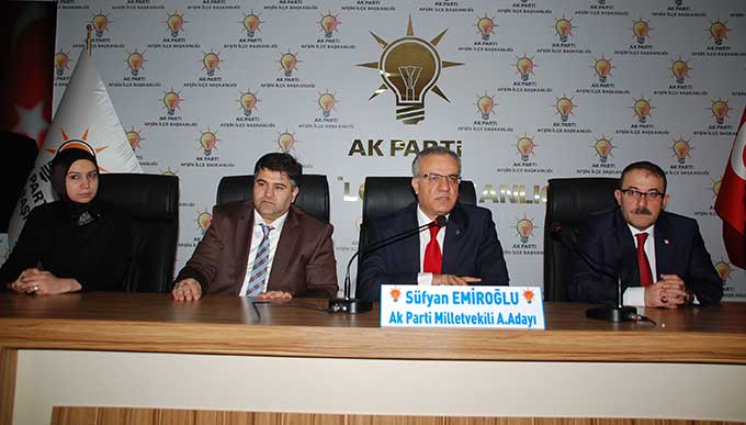 Süfyan Emiroğlundan adaylık açıklaması