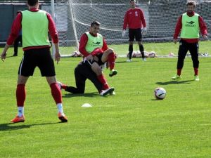 Antalyaspor’da Gergin Antrenman
