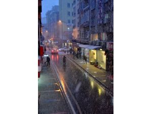 Balıkesir’de Kar Yağışı