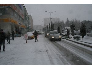 Yozgat’ta Kar Yağışı